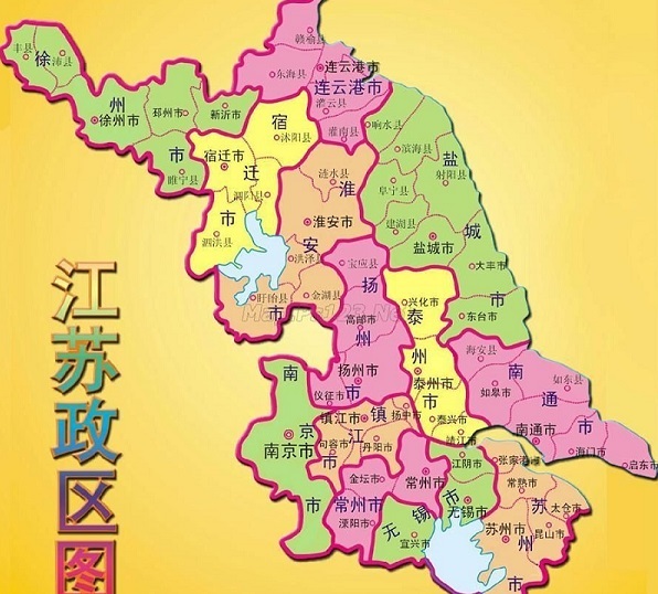 南京市是哪个省的 南京地图